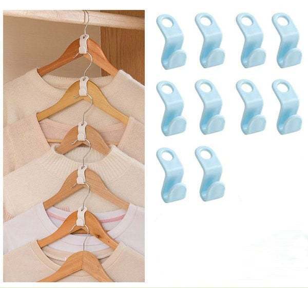 🔥The 2026 The best closet helper]Space-Saving Clothes Hanger Connector Hooks