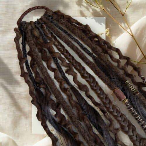 🔥Hot Sale 49% OFF -👩🏼‍🦱Elastic Dread Ponytail