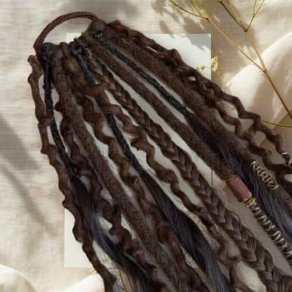 🔥Hot Sale 49% OFF -👩🏼‍🦱Elastic Dread Ponytail