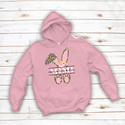 Leopard Bunny Mimi And Kids CL01 Hoodie