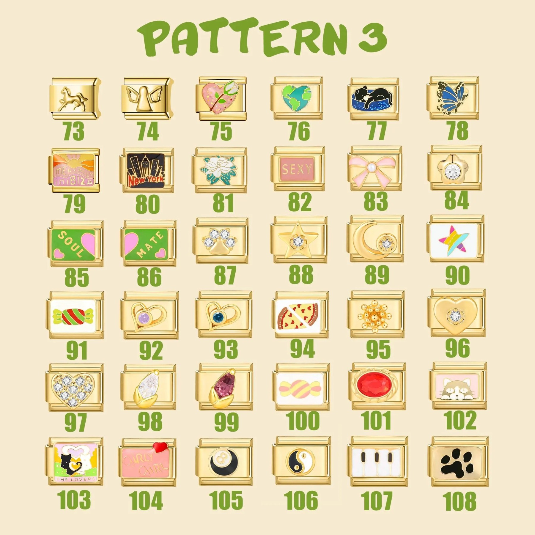 Personalized Italian Bracelet, Custom Gold Italy Charms, Gold Italian Bracelet, Italy Charms, Gold Italian Charm Bracelet, Gift for Her