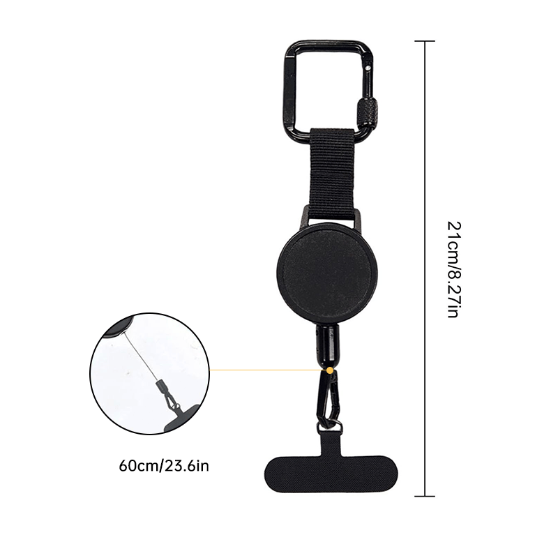 Outdoor Anti-Theft Retractable Phone Lanyard