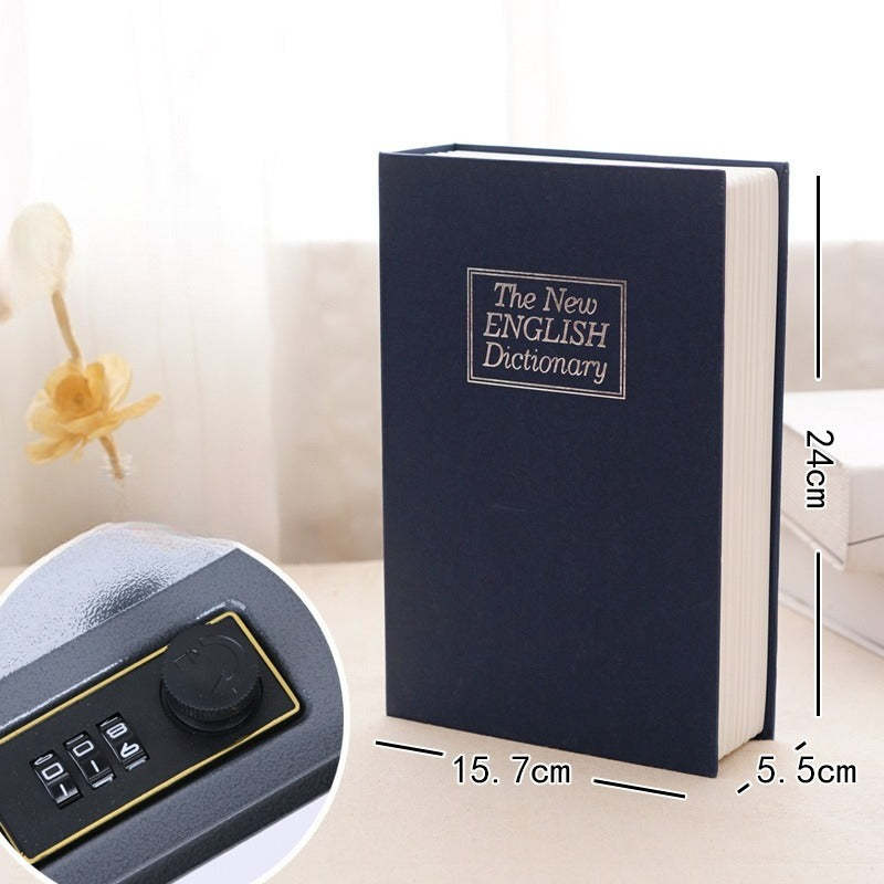 Hidden Book Safe Lock Box