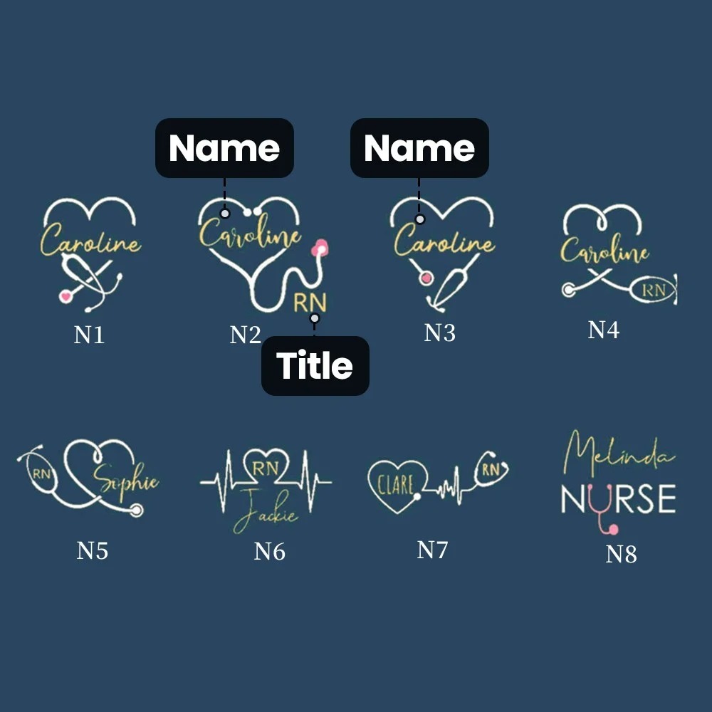 Bag Color Personalized Nurse Tote Bag with Zipper Nurse Week Appreciation Graduation Gift