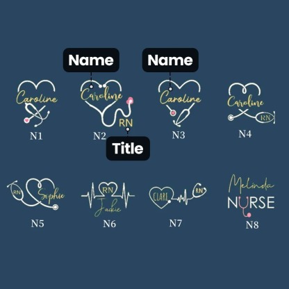 Bag Color Personalized Nurse Tote Bag with Zipper Nurse Week Appreciation Graduation Gift