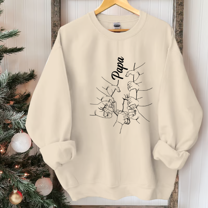 Papa Hand Grandkids Names