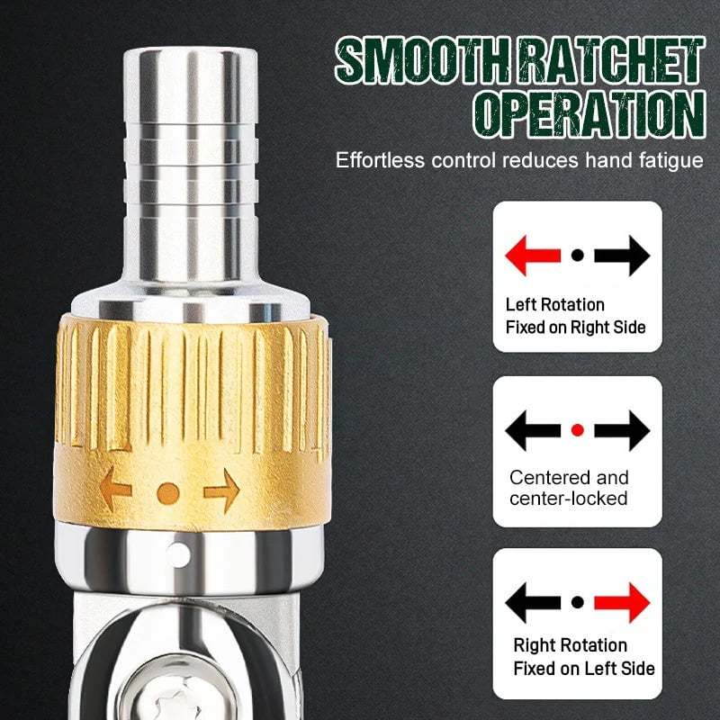14-in-1 Adjustable Ratchet Screwdriver