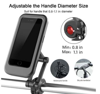🔥Waterproof Bicycle & Motorcycle Phone Holder