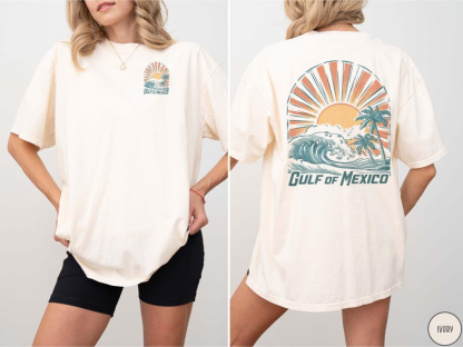 Gulf of Mexico Shirt Gulf Coast Shirt Mexico Beach Tee Gulf of Mexico Gift for Mexico Lover Gift Mexican Pride Shirt Texas Beach Shirt
