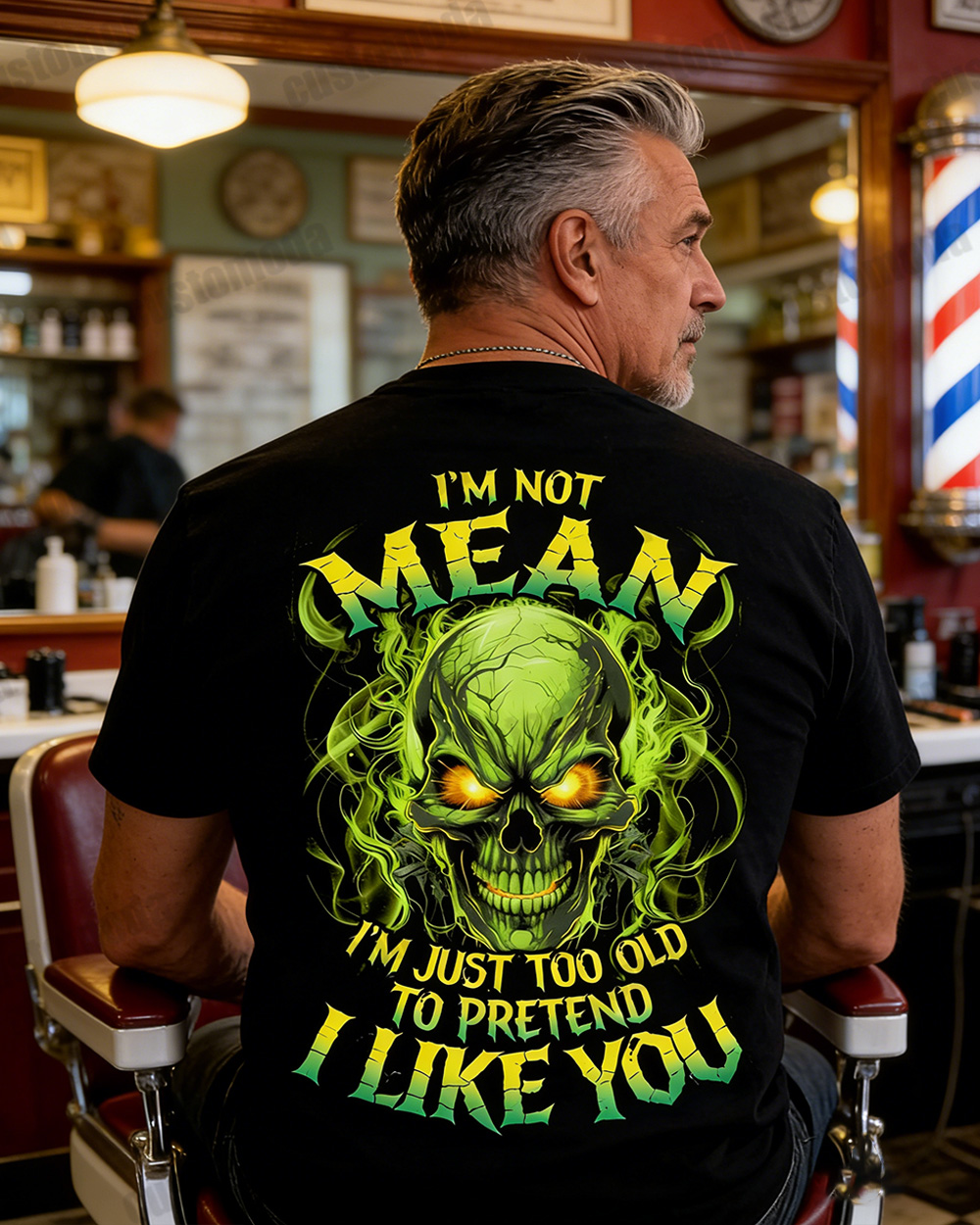 I’M Not Mean I’M Just Too Old To Pretend I Like You Custom Year Sweatshirt/T-shirt/Hoodie