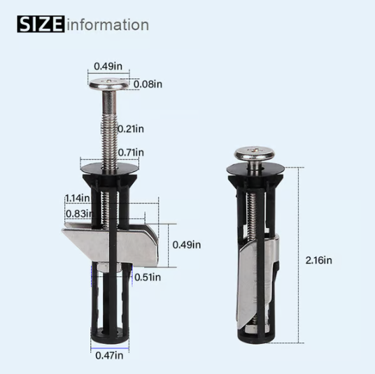 ✨Heavy Duty Toilet Seat Fastener Bolt Kit🚽