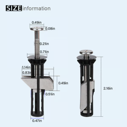✨Heavy Duty Toilet Seat Fastener Bolt Kit🚽