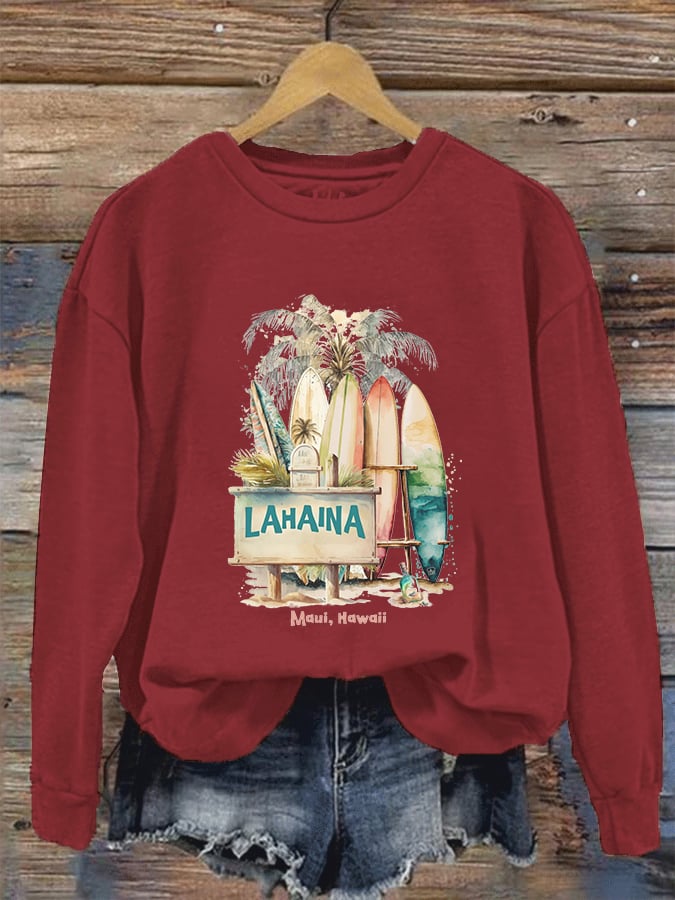 Women's Lahaina Strong Sweatshirt