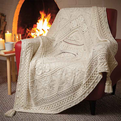 Moroccan Tile Crochet Afghan