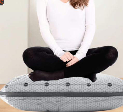 🏆⚡ 50K+ SOLD! Cordless Travel Vacuum Storage Compression Bag