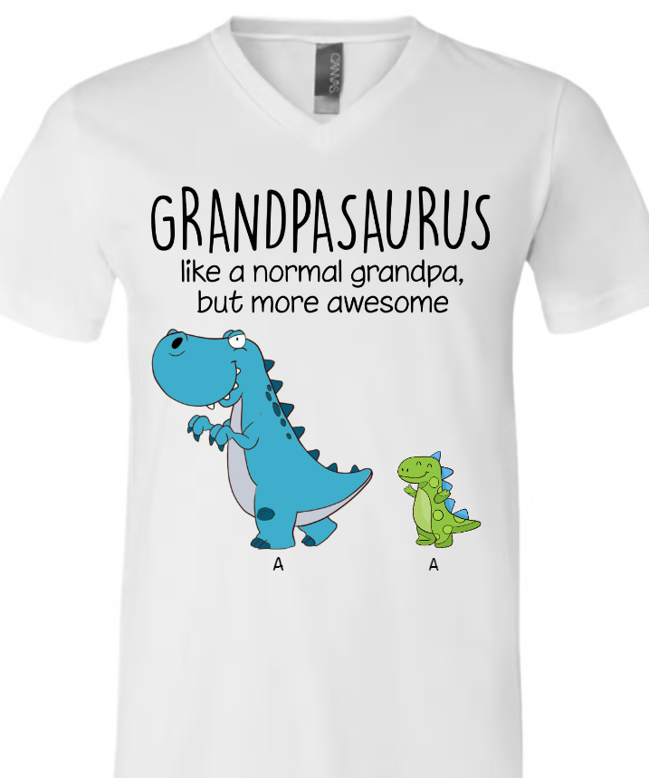 Grandpasaurus And Grandkids, Best Gift For Father's Day