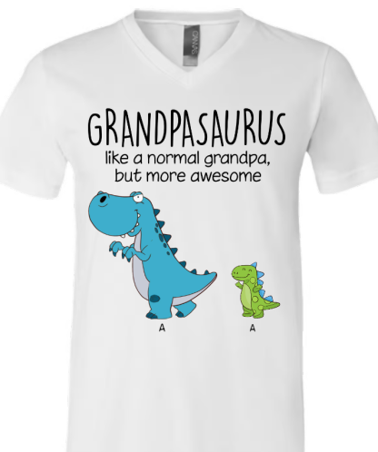 Grandpasaurus And Grandkids, Best Gift For Father's Day