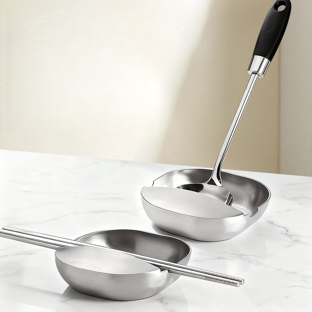 Stainless Steel Spoon Rest