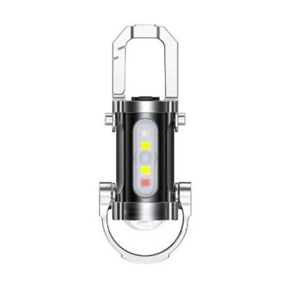 Portable Rechargeable Bright Keychain Flashlight