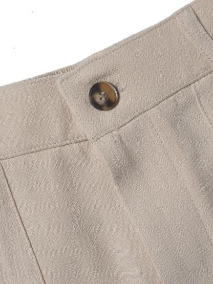 Women's Classical Cotton-Linen Palazzo Pants