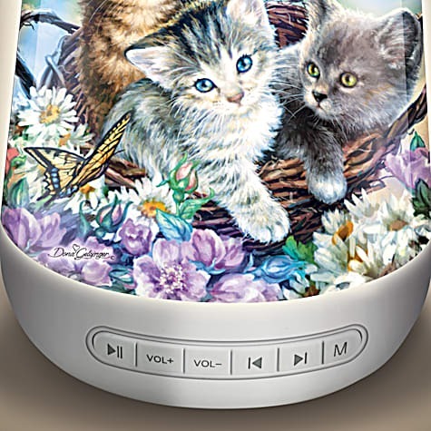 Cat Art Sound Machine With Nightlight