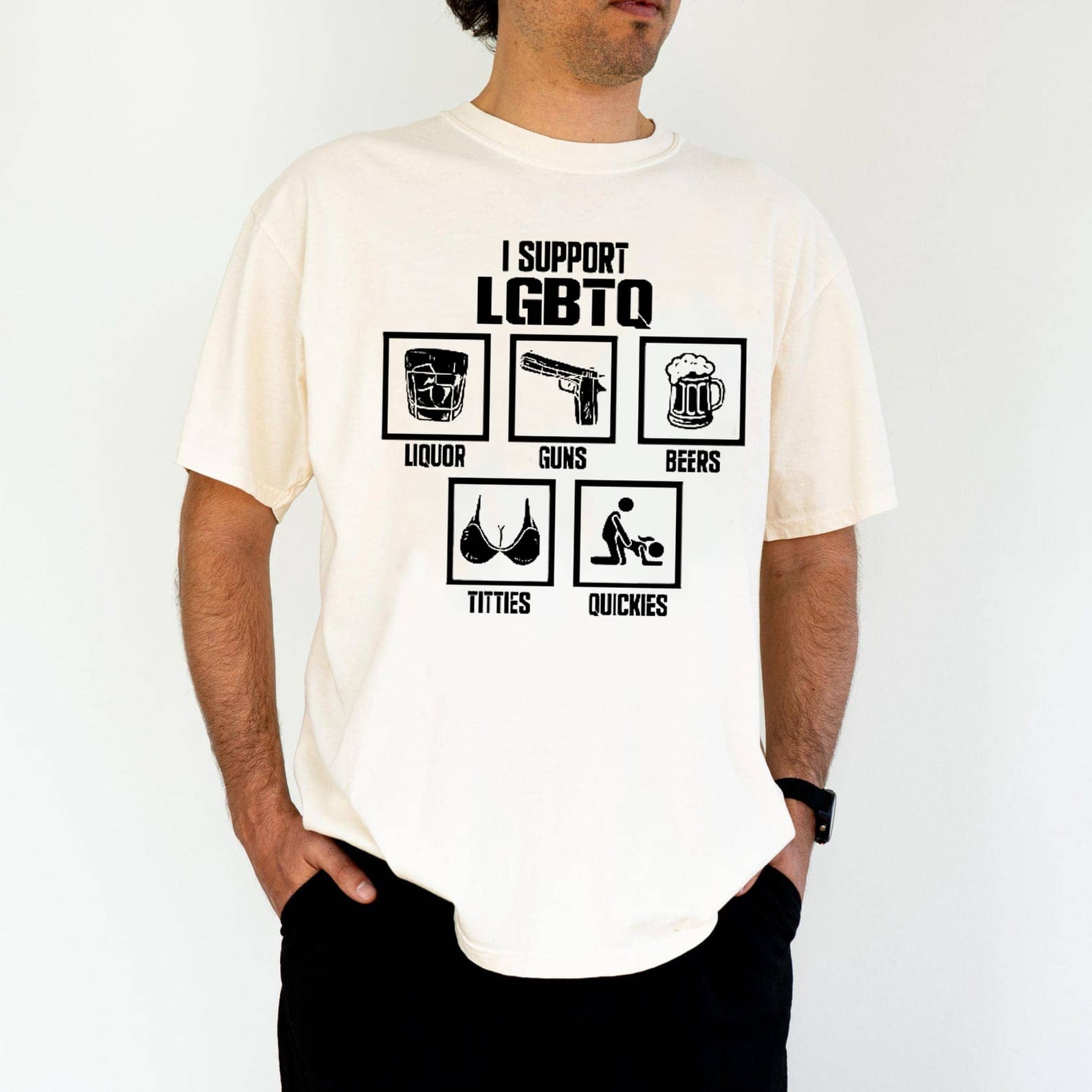 The Real LGBTQ Support Checklist T-Shirt,Sweatshirt,Hoodie