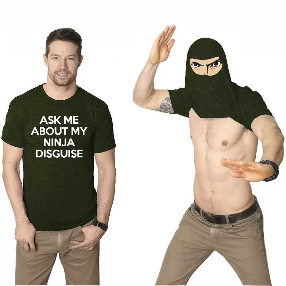 Ninja Disguise T-shirt