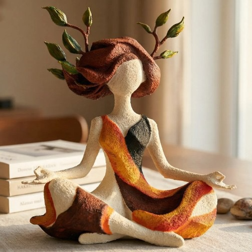 🏆Limited Time Sale 49% OFF🌱🧘Serenity Growth | Inner Harmony Sculptural Figurine