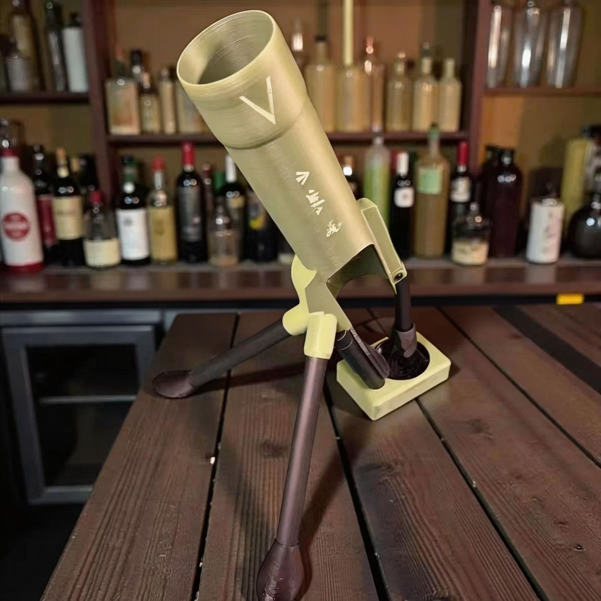 Mortar-Shaped Bottle Opener