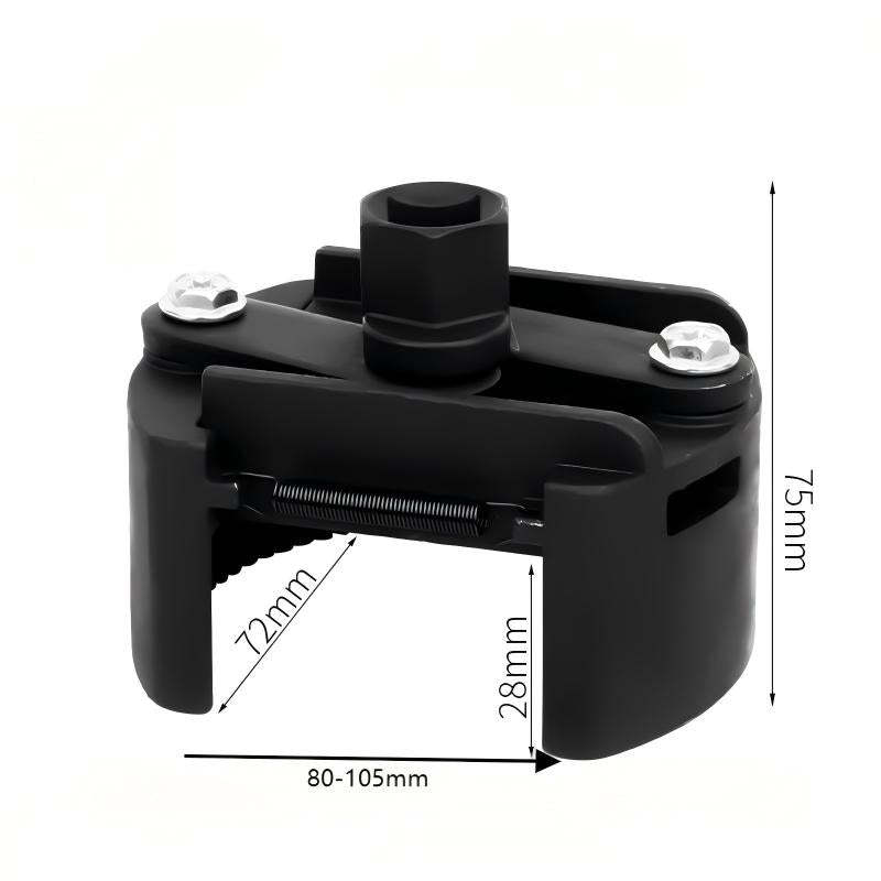 🔧 Adjustable Oil Filter Wrench | 60mm-105mm Universal Removal Tool