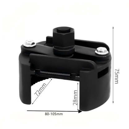 🔧 Adjustable Oil Filter Wrench | 60mm-105mm Universal Removal Tool