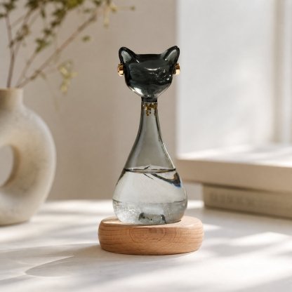 The Felis Forecast: Artisan Cat Storm Glass