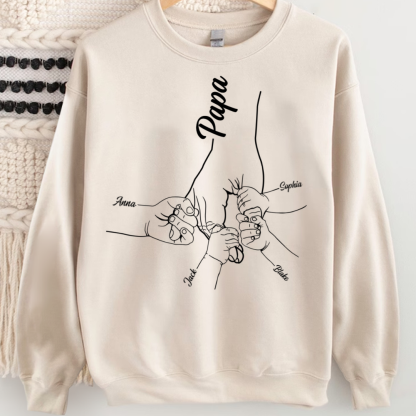 Papa Hand Grandkids Names