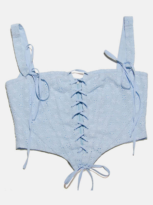 Women's New Puff Sleeve Square Neck Corset Princess Skirt Two-piece Dress