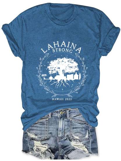 Women's Lahaina Strong Casual T-Shirt