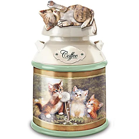 Cat Canisters With Freshness Seal