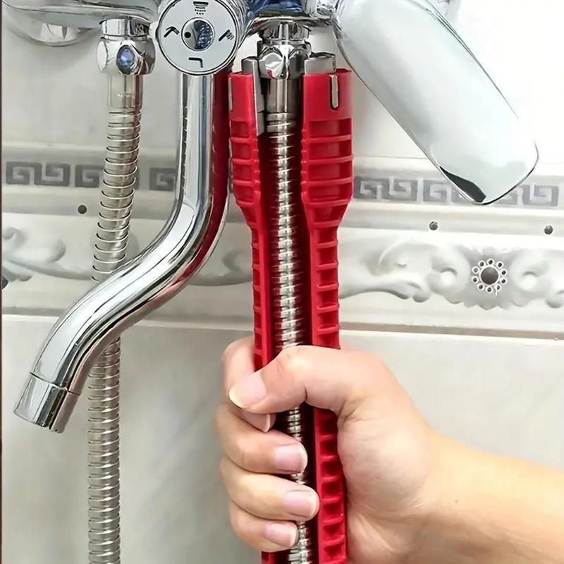 💥Exclusive Offer🔥Sink Faucet Installer Tool,14-in-1 Faucet Wrench
