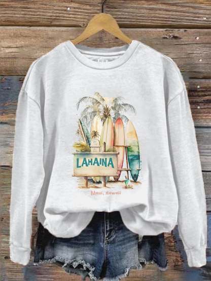 Women's Lahaina Strong Sweatshirt