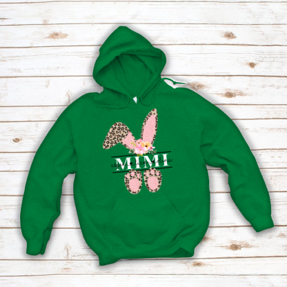 Leopard Bunny Mimi And Kids CL01 Hoodie