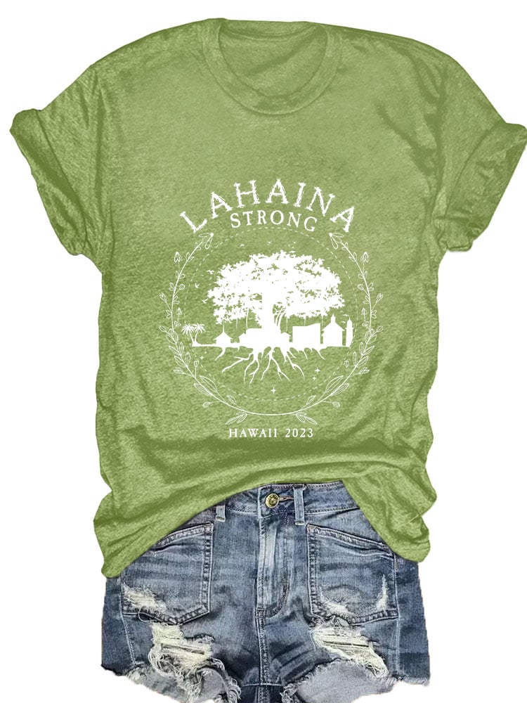 Women's Lahaina Strong Casual T-Shirt