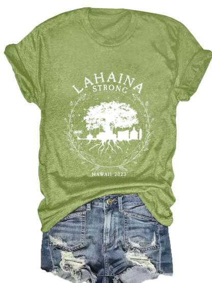 Women's Lahaina Strong Casual T-Shirt