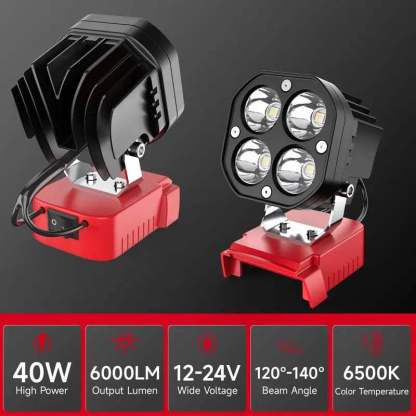 🔥Turn Night Work Into Daylight — Without Buying New Batteries