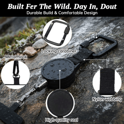 Outdoor Anti-Theft Retractable Phone Lanyard