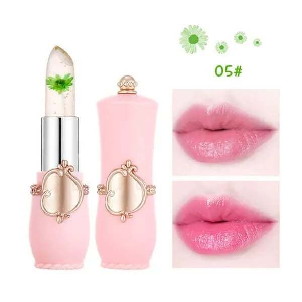 Crystal Jelly Flower Color Changing  Lipstick-✨GIFT🎁