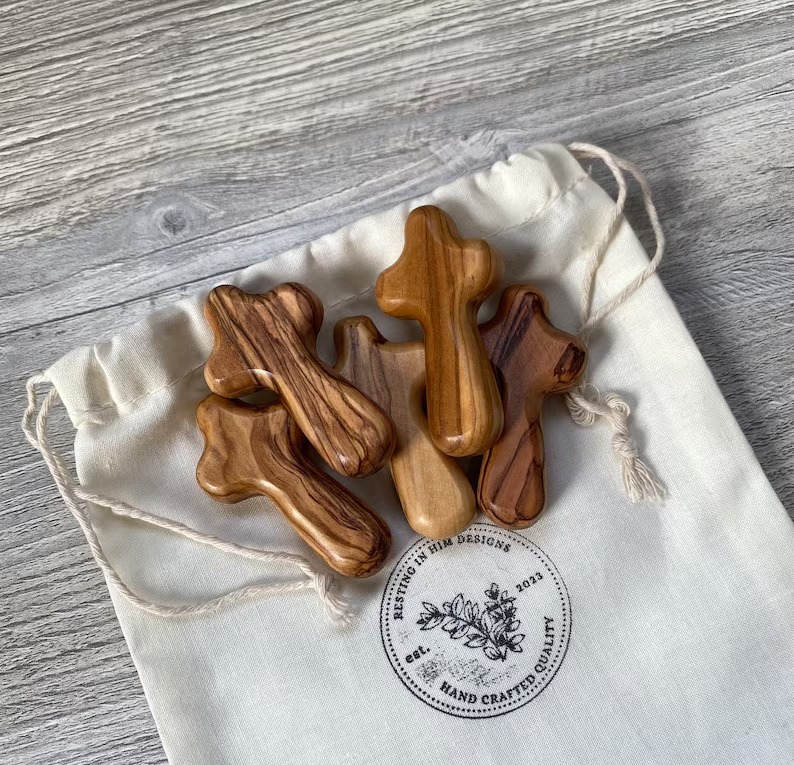 ️100% Handmade Wooden Comfort Cross