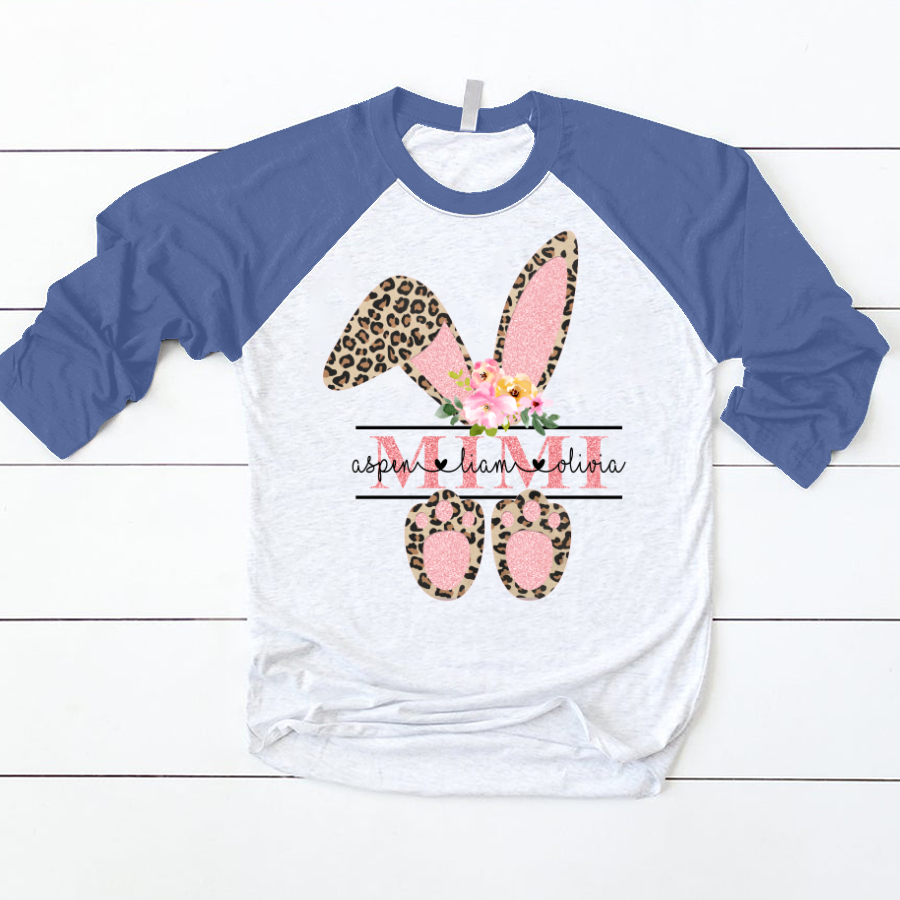 Leopard Bunny Mimi And Kids CL01 Baseball