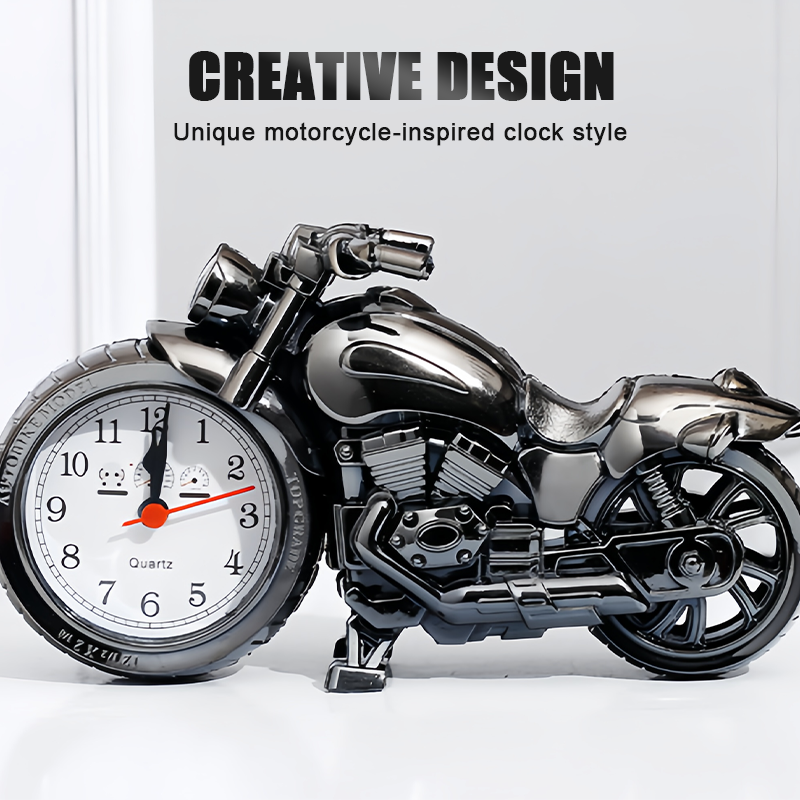 🏍️⏰Creative Motorcycle Alarm Clock🎁