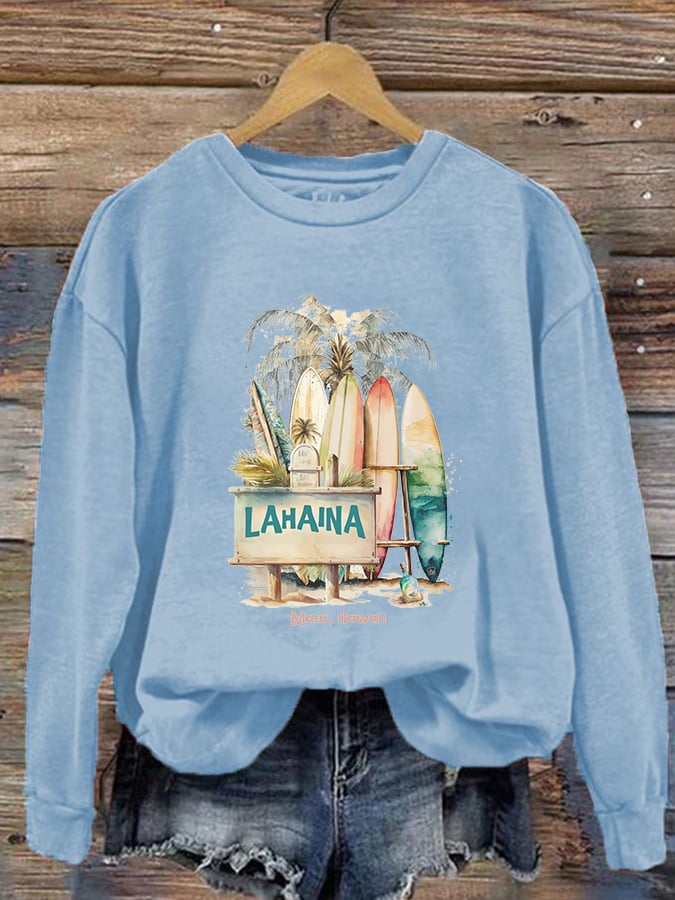 Women's Lahaina Strong Sweatshirt