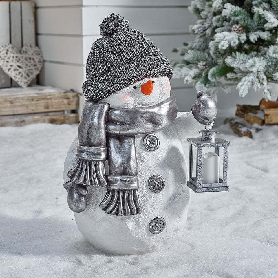 🔥Limited Edition, Only 100 Sets Left! - 🎄Handcrafted Snowman Figurines
