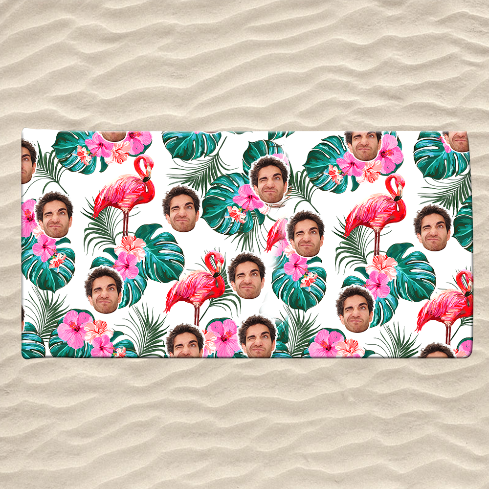 Personalized Summer Beach Towels, Custom Photo Gifts, Summer Beach Towels, Meaningful Gifts